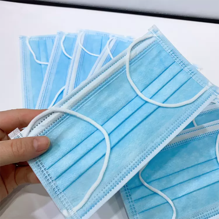 Disposable 3ply 3 ply faceshield Earloop Virus face+shield Respirator Facemask N95 virus protection Face Mask