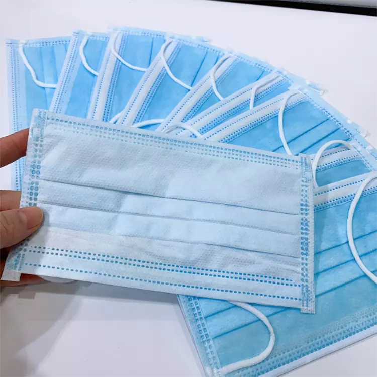 Disposable 3ply 3 ply faceshield Earloop Virus face+shield Respirator Facemask N95 virus protection Face Mask