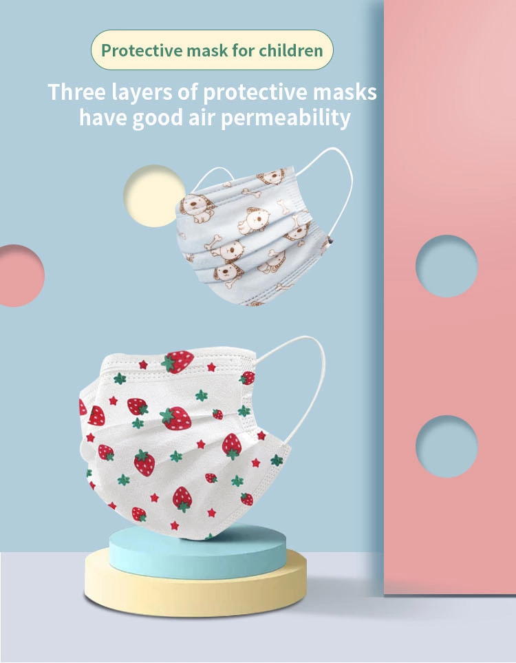 Personal Protective kidsFace Mask 3ply ,Disposable Face Mask For Children cheap face mask