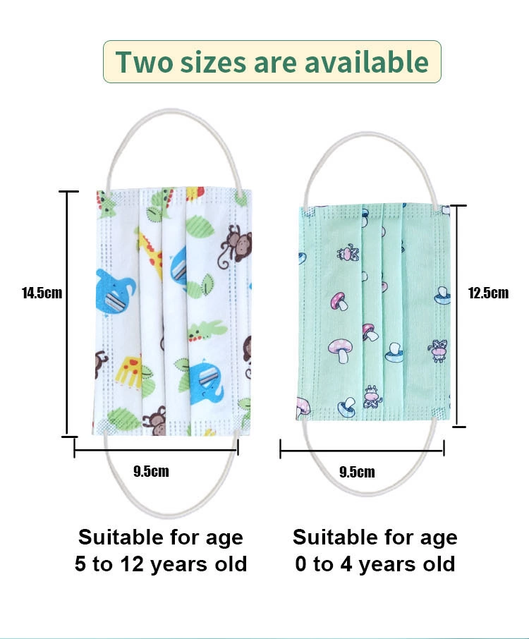 Personal Protective kidsFace Mask 3ply ,Disposable Face Mask For Children cheap face mask