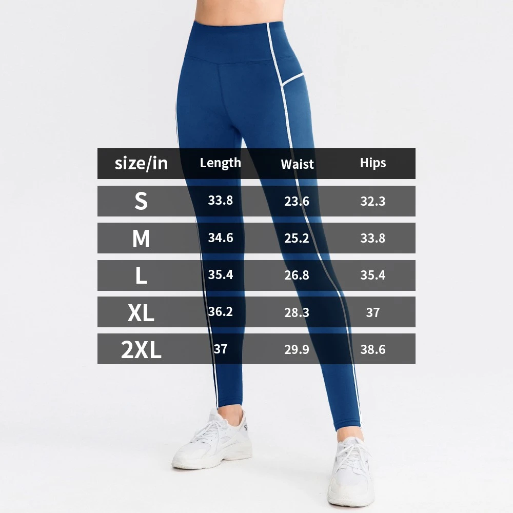 yoga pants size