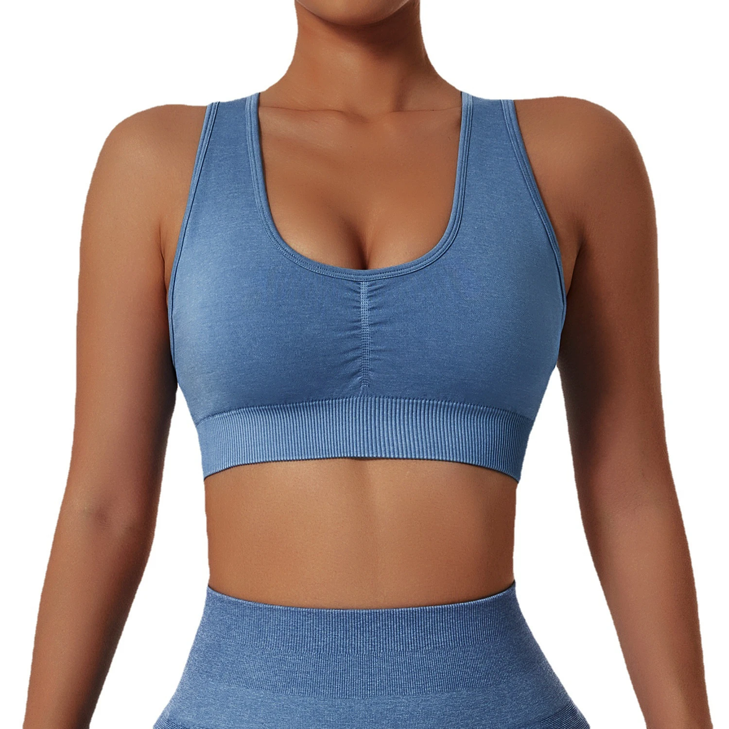 big size design workout suit large yoga bra