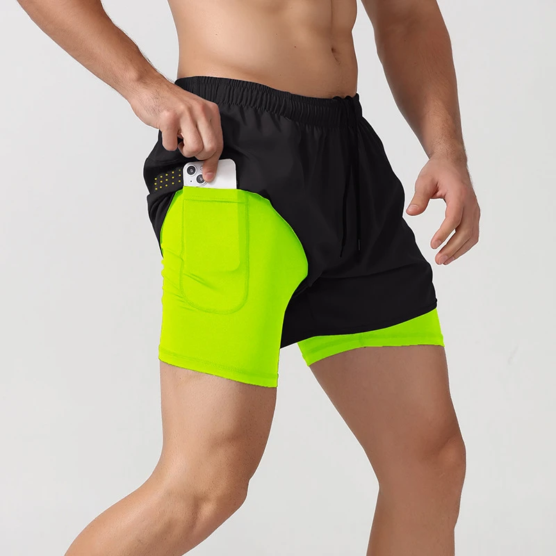 men gym shorts lap logo