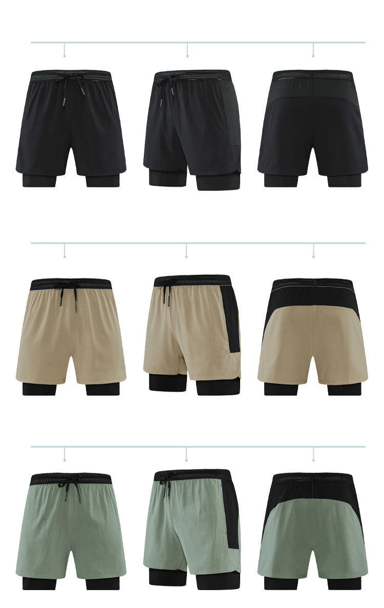 mens gym athletic men workout jogger shorts
