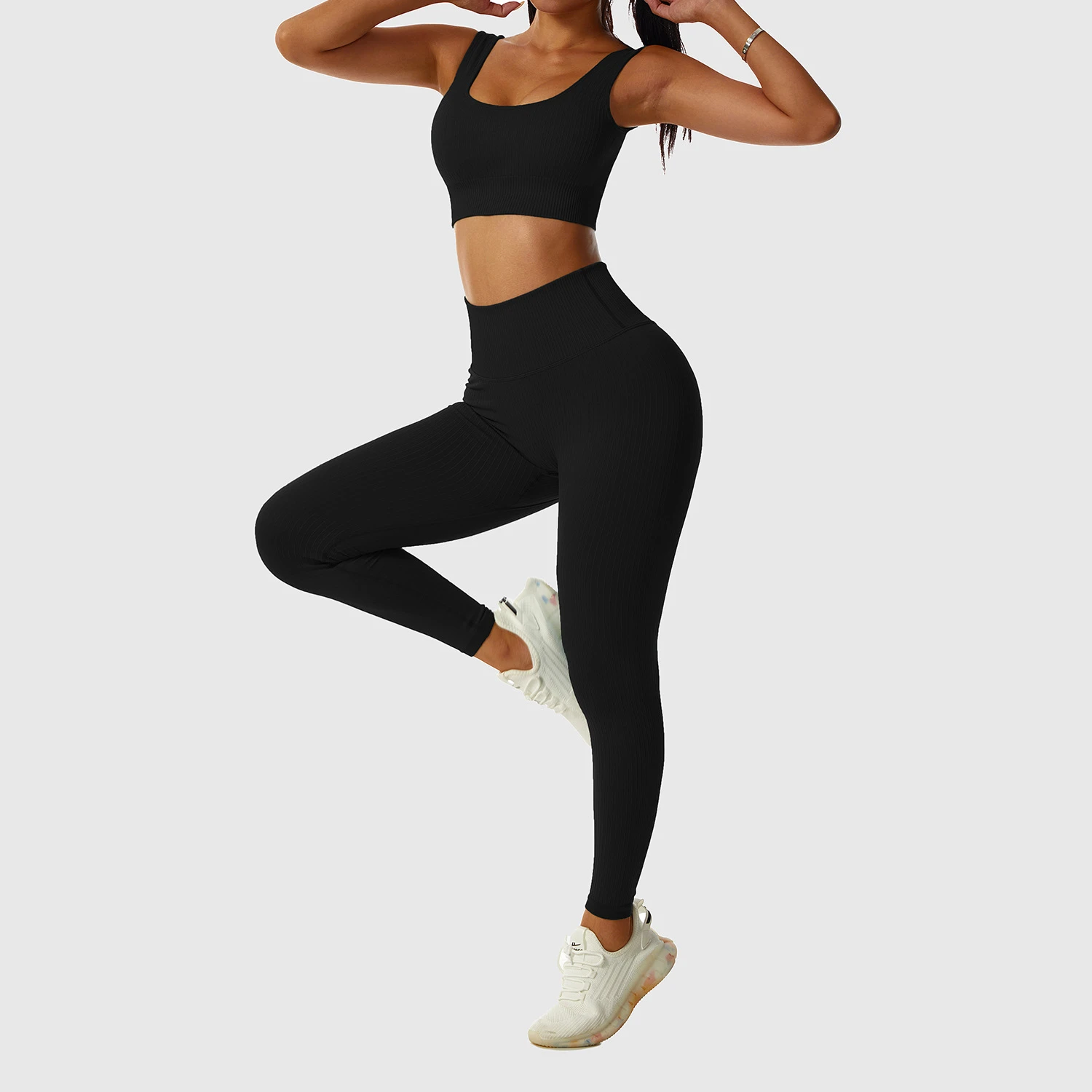 women fitness tank crop top for gym active wear