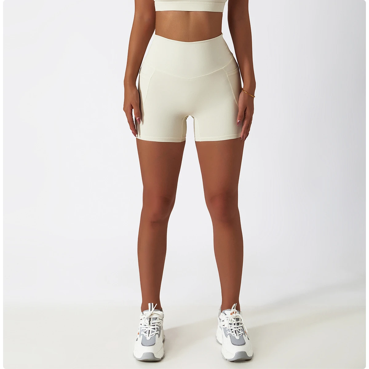 compression sublimation biker shorts for women