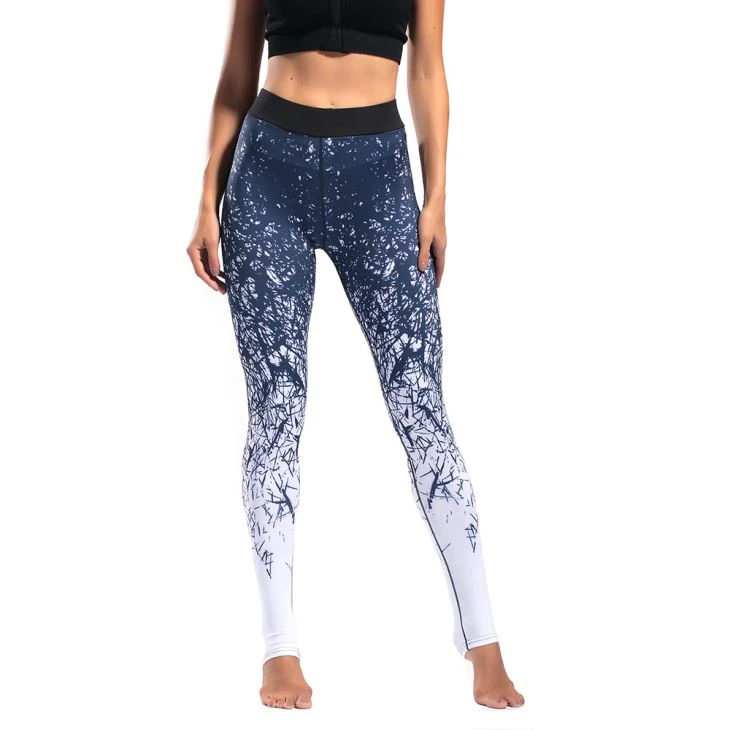 Full Length Breathable And Comfortable Fitness Sport Leggings For Women