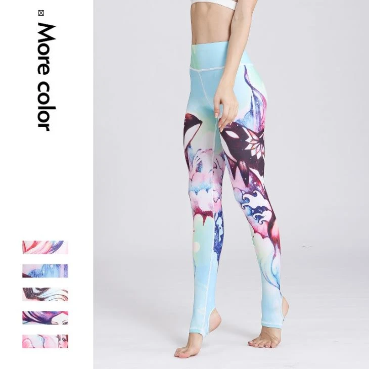 Galaxy Print Women's Sweat Sports Leggings Fitness Yoga Pants