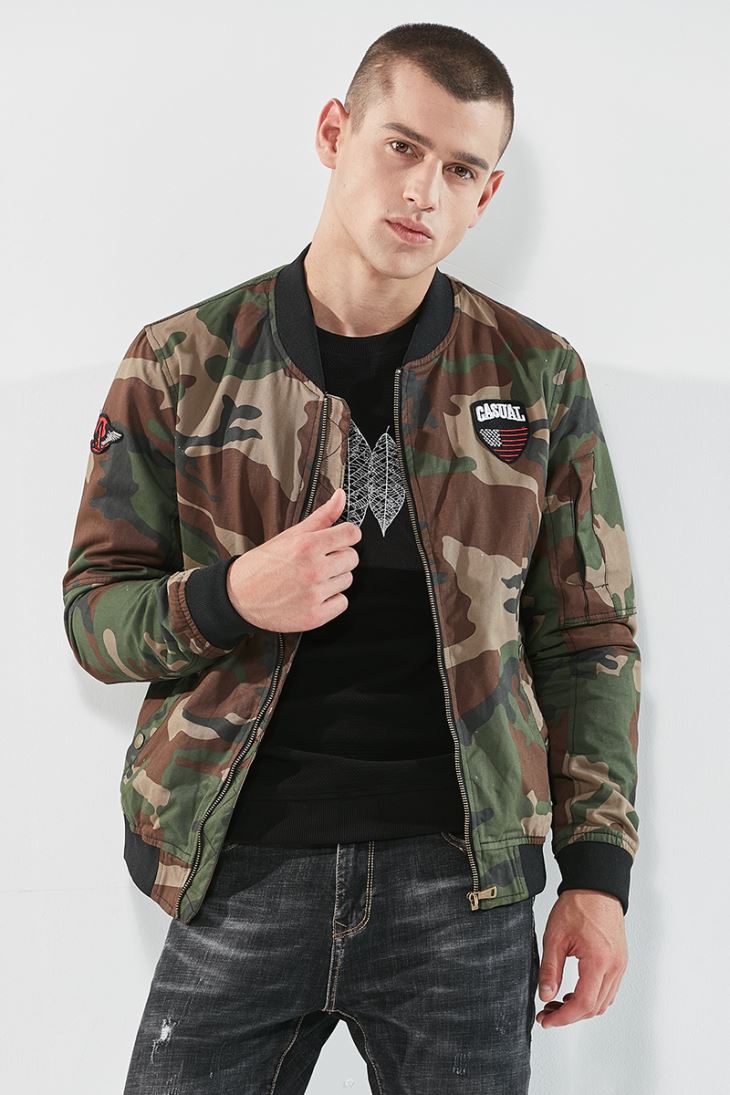 Custom Made High Quality Winter Camojackets