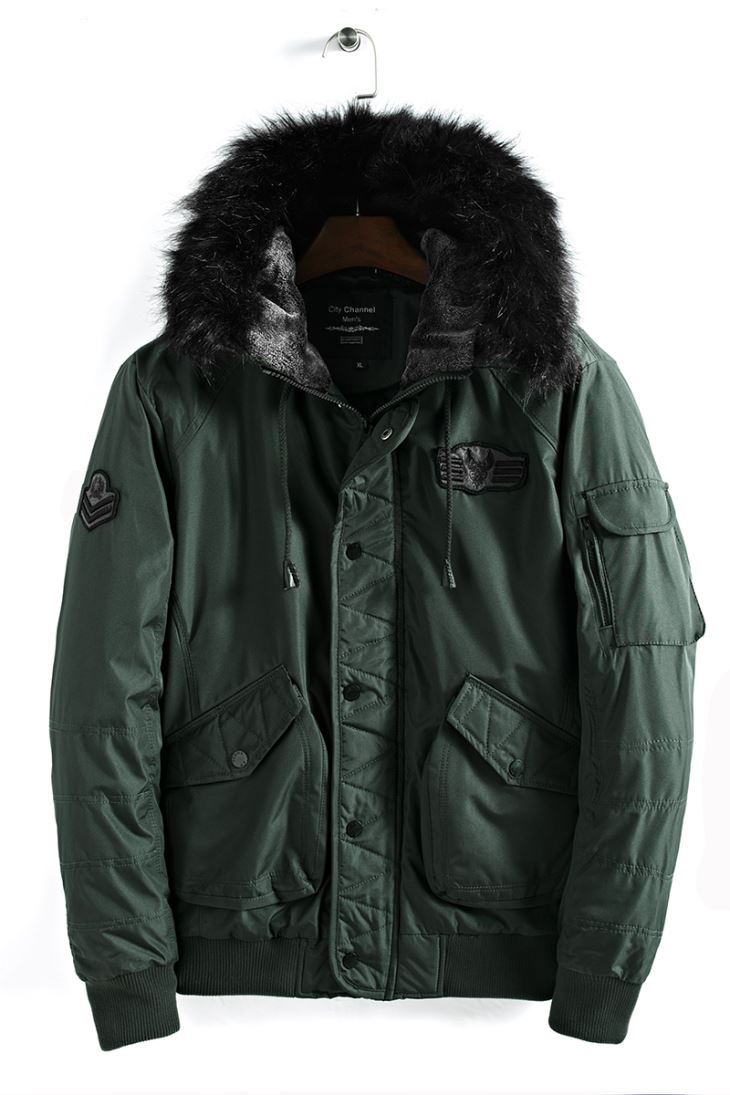 Men Winter Down Jackets With Fur Online
