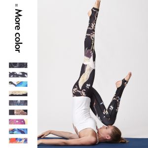 Fashion Flashlift Flower Printed Yoga Leggings
