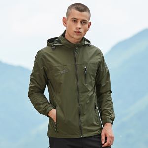 Lightweight Running Jacket With Hood