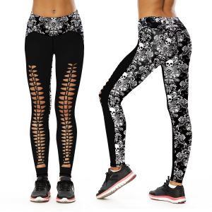 Printing Women Training Tight Leggings Yoga Pants