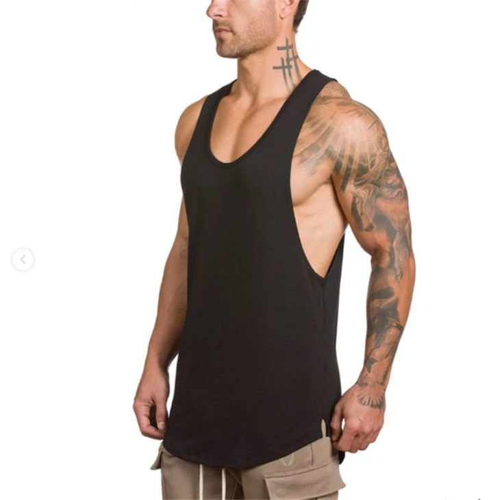 Bodybuilding Vest Clothes Sleeveless Shirts Male Bodybuilding Vest Clothes Sleeveless Shirts Male