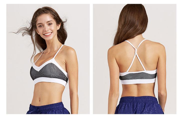 Custom Print Low Front Sports Bra Cup Custom Print Low Front Sports Bra Cup