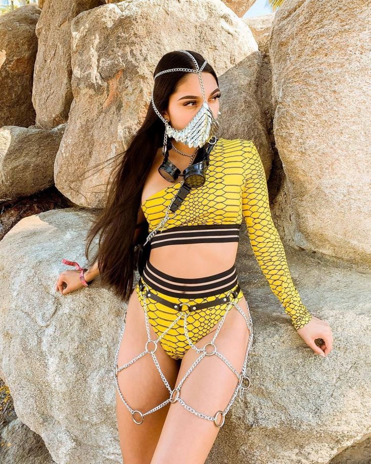 High Quality Sexy Braided Lace Up Tie-Dyed Bikini Swimwear Set High Quality Sexy Braided Lace Up Tie-Dyed Bikini Swimwear Set