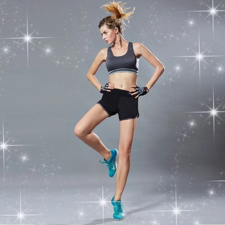 OEM Custom Lady Yoga Solid Color Sports Bra Women Gym Fitness Wear Sexy Sport Wear Yoga Bra