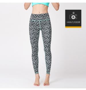 Color Matching Heart Closing Leg Tight Pants Yoga Sports Women's Soft Leggings