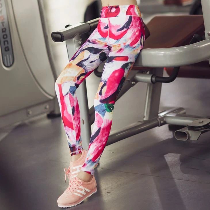 Yoga Leggings With Elastic Band