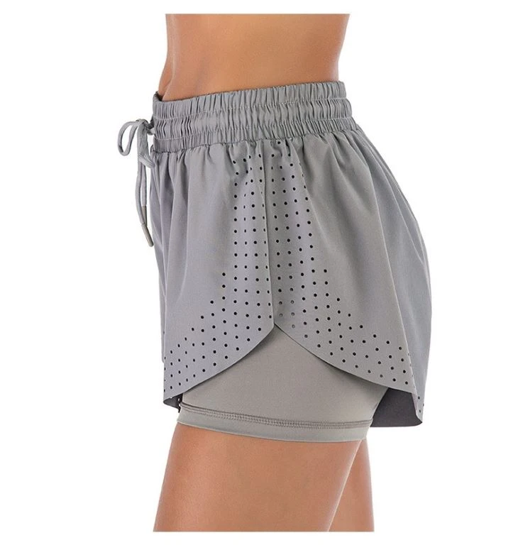 Fitness Shorts Elastic Waist Trousers
