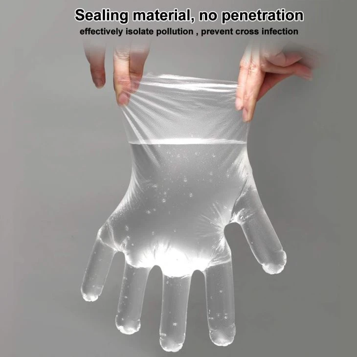 Food Grade PE Clear Disposable Gloves