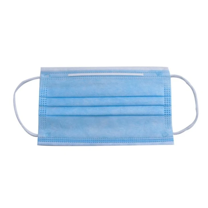 Non Woven 3 Ply Disposable Face Mask With Ear Loops Non Woven 3 Ply Disposable Face Mask With Ear Loops
