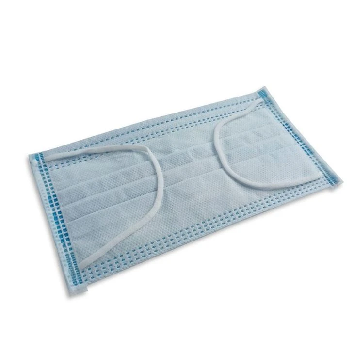 Non Woven 3 Ply Disposable Face Mask With Ear Loops Non Woven 3 Ply Disposable Face Mask With Ear Loops