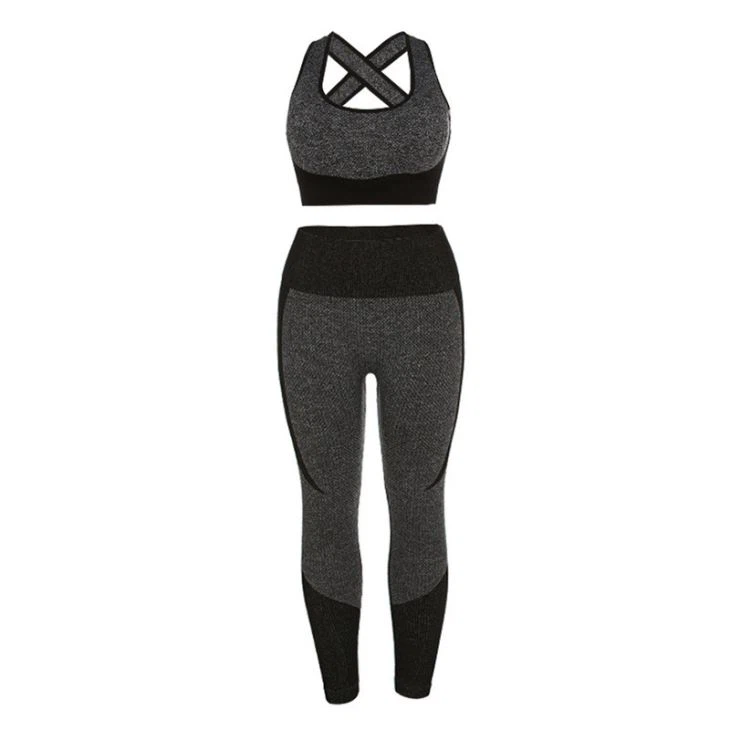 Women's Yoga 2 Pieces Suits High Waisted