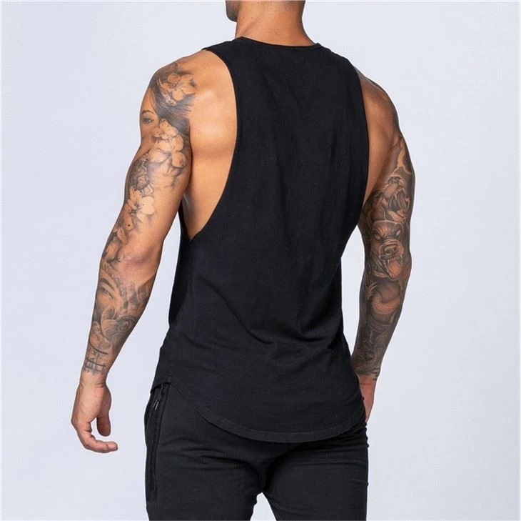 Athletic Shirts Sleeveless Fitness Wear Workout Men Gym Tank Top For Men