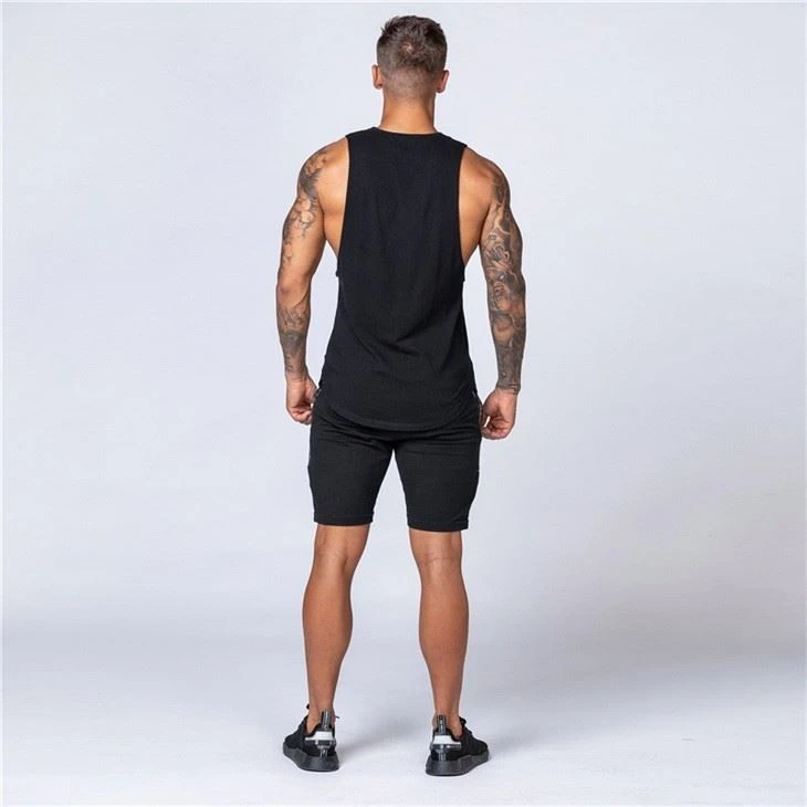 Athletic Shirts Sleeveless Fitness Wear Workout Men Gym Tank Top For Men