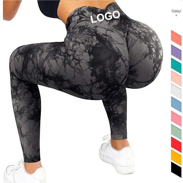 Butt Lifting Tie Dye Soft Workout Leggings Tights Seamless Fitness Scrunch Butt Butt Lifting Tie Dye Soft Workout Leggings Tights Seamless Fitness Scrunch Butt