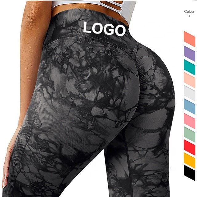 Butt Lifting Tie Dye Soft Workout Leggings Tights Seamless Fitness Scrunch Butt Butt Lifting Tie Dye Soft Workout Leggings Tights Seamless Fitness Scrunch Butt