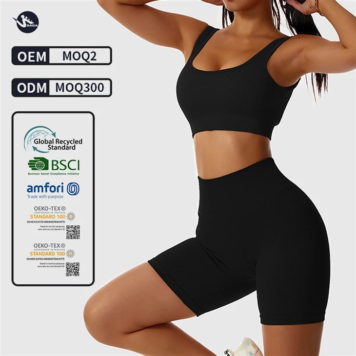 Biker Shorts Sets Yoga High Waist Biker Shorts Sets Yoga High Waist