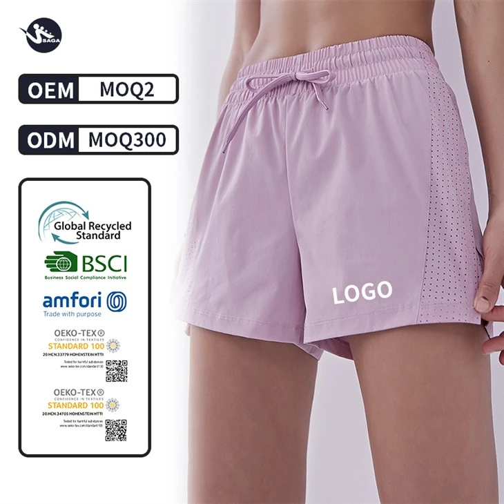Breathable Shorts Side Pockets Jogging
