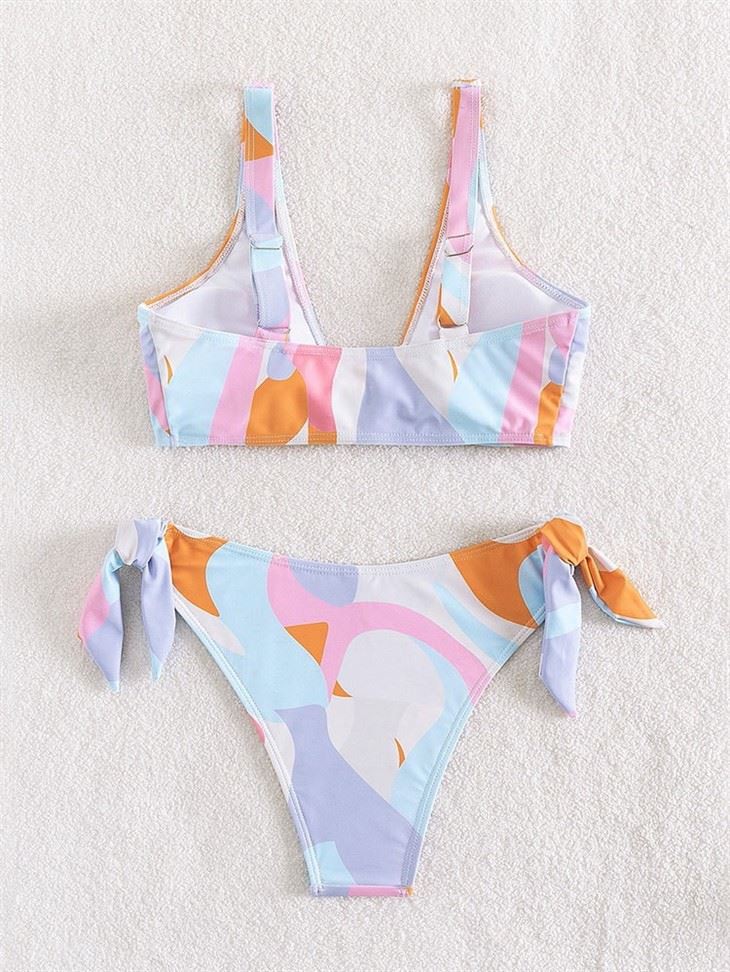 Crinkle Rib Fabric Bikini