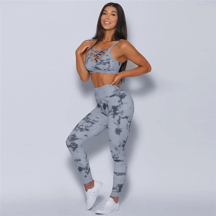 Crop Top Active Tight Seamless Gym Fitness Set Crop Top Active Tight Seamless Gym Fitness Set