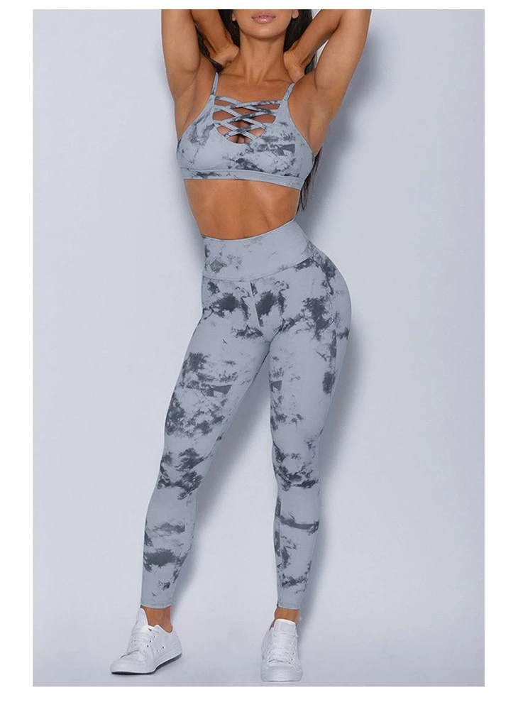 Crop Top Active Tight Seamless Gym Fitness Set Crop Top Active Tight Seamless Gym Fitness Set