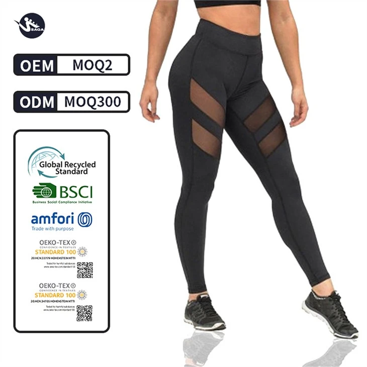 Custom Logo Workout Yoga Fitness Pants Custom Logo Workout Yoga Fitness Pants