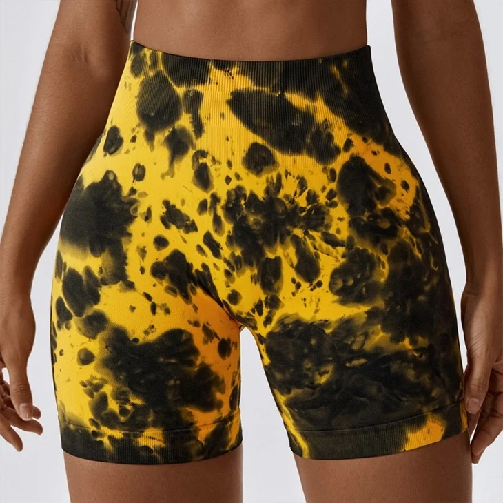 Fashion Red Colorful Gym Wear Workout Athletic Apparel Sports Shorts For Women Fashion Red Colorful Gym Wear Workout Athletic Apparel Sports Shorts For Women