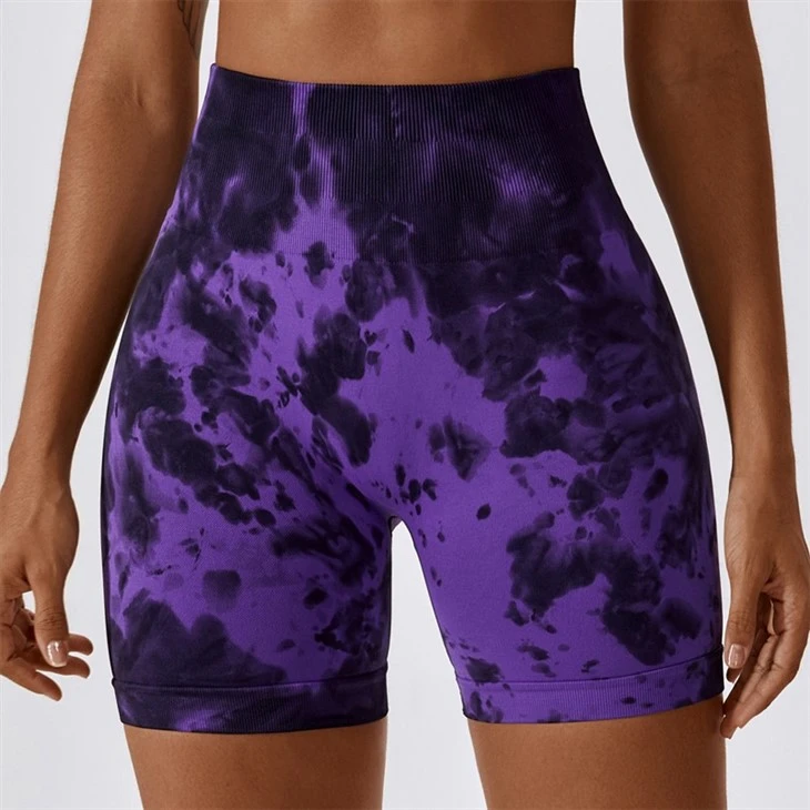 Fashion Red Colorful Gym Wear Workout Athletic Apparel Sports Shorts For Women Fashion Red Colorful Gym Wear Workout Athletic Apparel Sports Shorts For Women