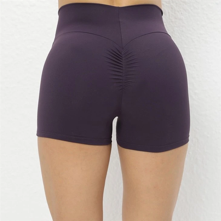 Fitness High Waisted Tummy Control Back V Shape Jogging No Front Rise Seam Workout Baby Blue Yoga Biker Shorts For Women Fitness High Waisted Tummy Control Back V Shape Jogging No Front Rise Seam Workout Baby Blue Yoga Biker Shorts For Women