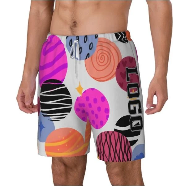 Graphic Mesh Shorts Mens
