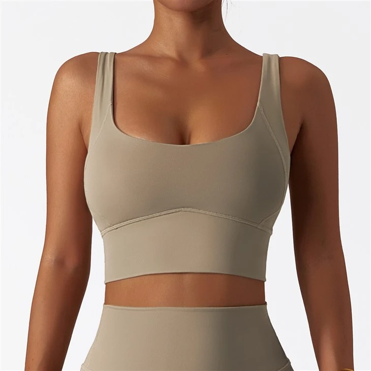 High Neck Sports Bra