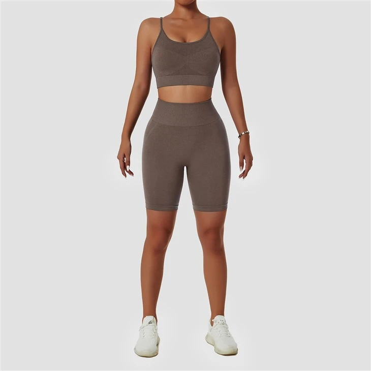High Quality New Women Fitness Apparel Gym Workout Set High Quality New Women Fitness Apparel Gym Workout Set