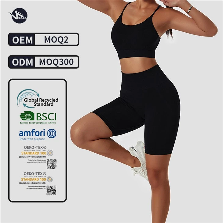 High Quality New Women Fitness Apparel Gym Workout Set High Quality New Women Fitness Apparel Gym Workout Set