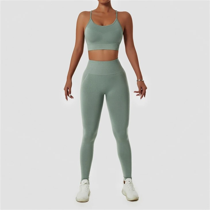 High Quality New Women Fitness Apparel Gym Workout Set High Quality New Women Fitness Apparel Gym Workout Set