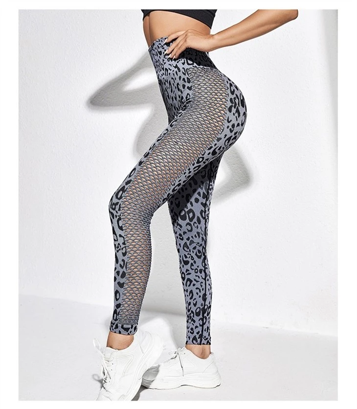 Ladies Fitness Pants Hollow Out Breathable Running Pants High Waist Yoga Leggings Quick Dry Ladies Fitness Pants Hollow Out Breathable Running Pants High Waist Yoga Leggings Quick Dry