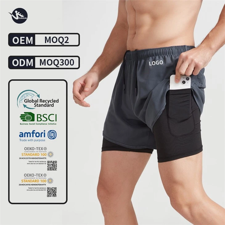 Men Gym Shorts Lap Logo
