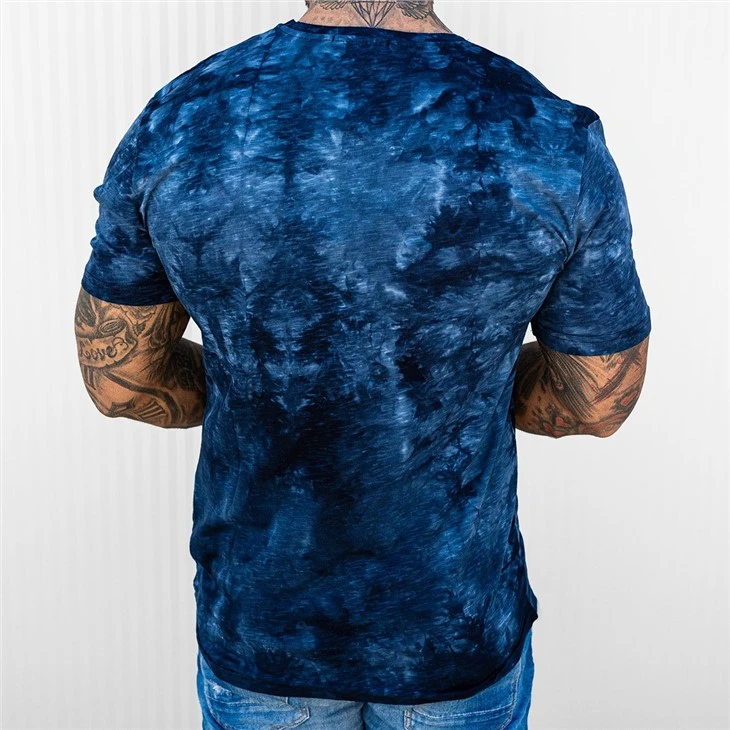 Men's Tights Strong Stretch Short Sleeve T-shirt Digital Printed Sports Fitness Clothes Men's Tights Strong Stretch Short Sleeve T-shirt Digital Printed Sports Fitness Clothes