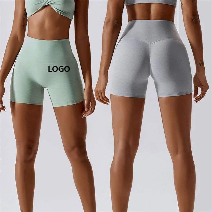 New Arrival Solid Color Customize Logo Women Short Girls Running Shorts Gym Fitness Wear New Arrival Solid Color Customize Logo Women Short Girls Running Shorts Gym Fitness Wear